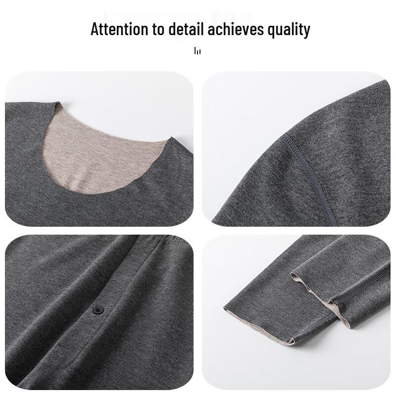 Caiyang Hengyuanxiang De Velvet Thermal Underwear Set