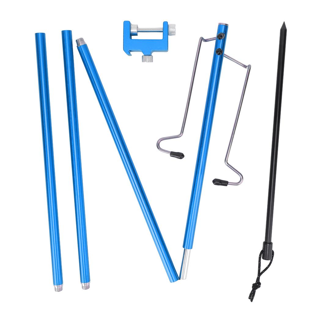 Campinglaternenständer Tragbar Leicht Outdoor Camping Aluminiumlegierung Lampenstange Lichthängend