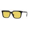Burberry 4337F Rectangular Sunglasses With Logo Men Sunglasses Yellow B4337-F-3001/85