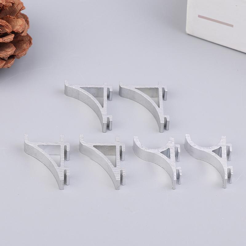 6Pcs Metal K Type Freezer Shelf Clips Refrigerator Support Hooks Cooler Shelf Brace Refrigerator Beverage Cabinet Shelf Buckles