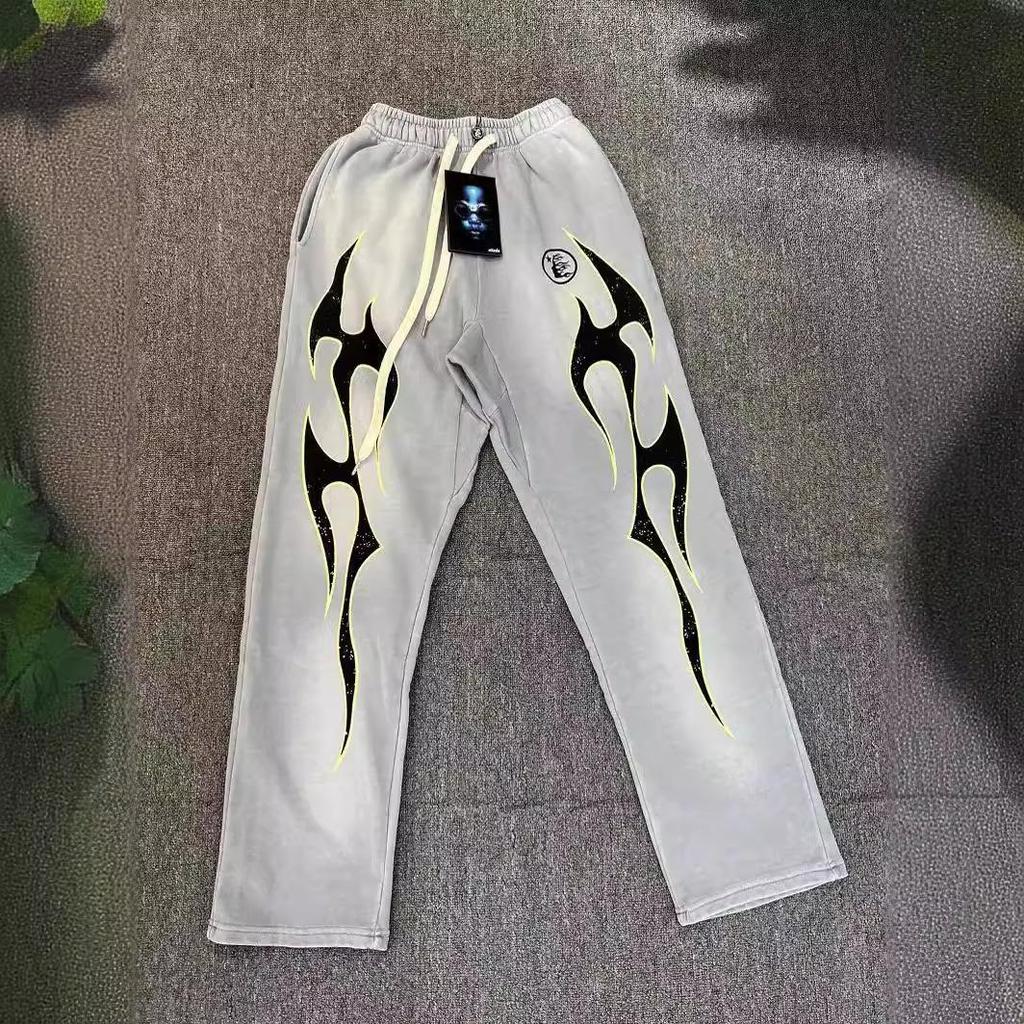 24FW Amerikanischer Retro Hellstar Studios Unisex Hoodie & Jogginghose