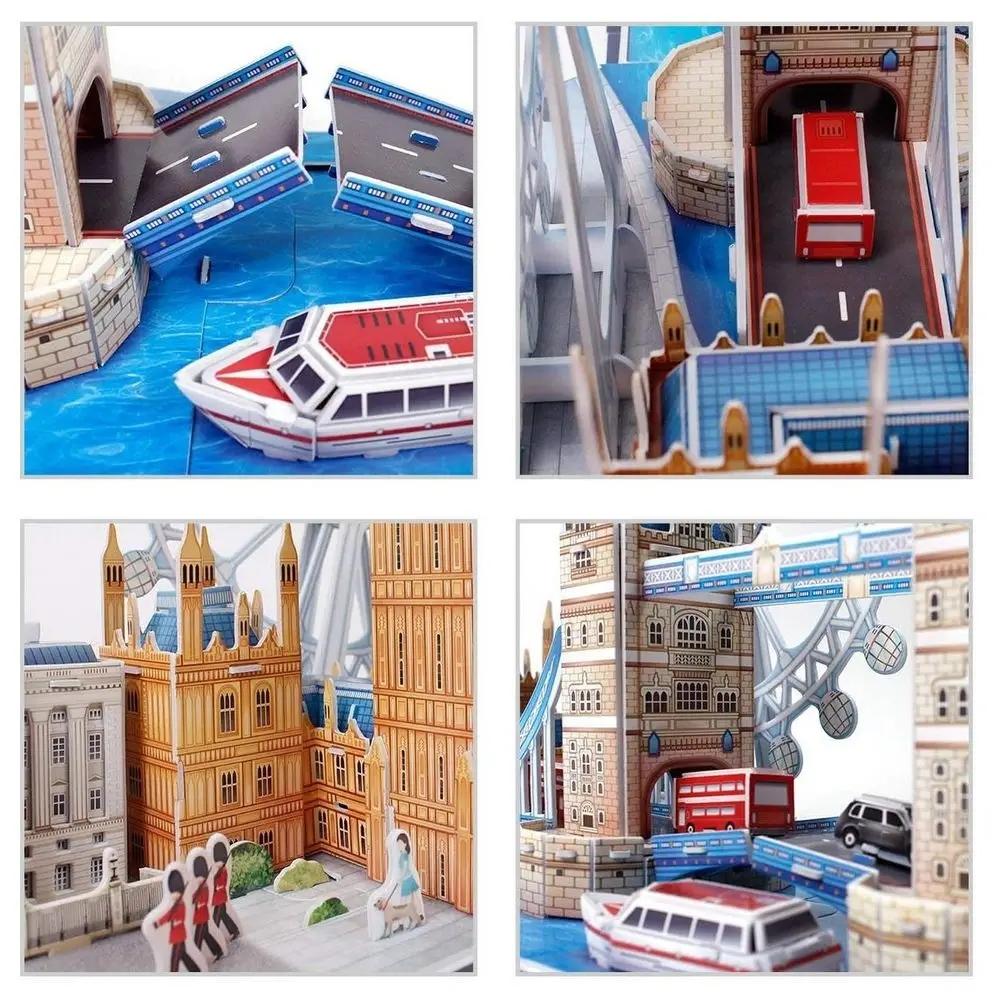 Cubic fun puzzle 3d city line london londyn cubicfun 107 elementy mc253h