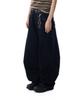 AAKAM Cinch Back Cotton Pants (Black)