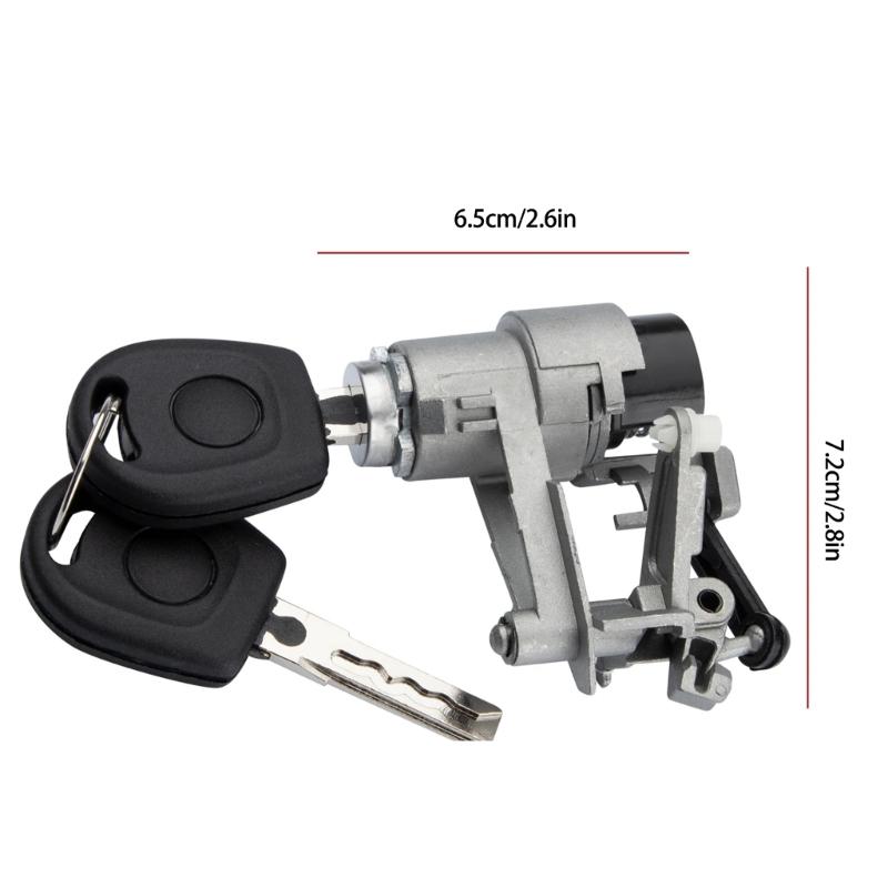 Cilindru de blocare a hayonului pentru scaunul de golf Cilindru de blocare a portbagajului hayonului cu 2 chei 1J6827297G 1J6827297C
