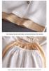 Kids' Stand Collar Cotton Gauze Summer Set - Lightweight Homewear for Boys & Girls