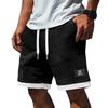 Pantaloncini Casual da Uomo con Coulisse Tessuta
