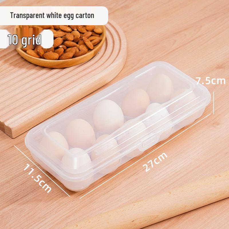 Egg Storage Box - Food Grade Fresh Keeper for Kitchen Organization