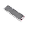 Aluminum   Heat Sink Computer Water Cooling Liquid Heat Exchanger White (240mm)
