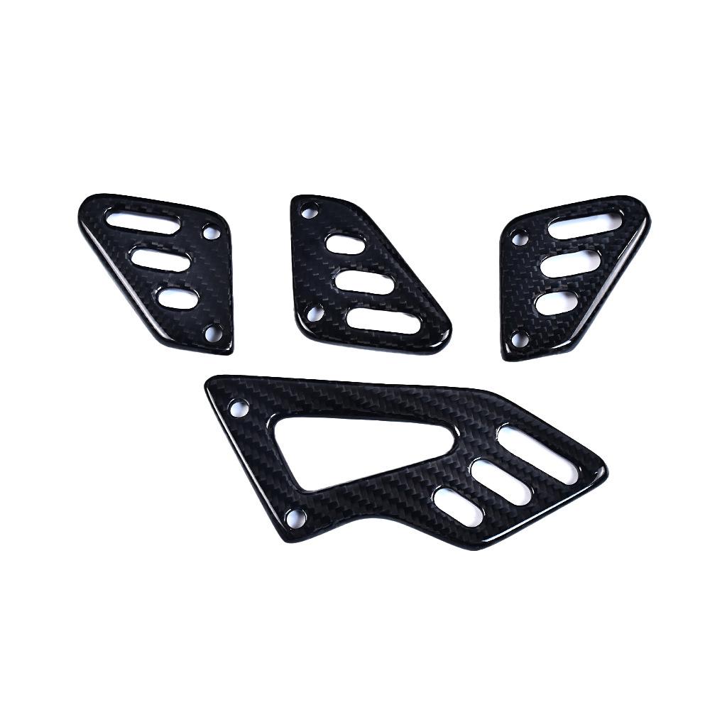 

2021+ Aprilia RSV4 Carbon Fiber Footrest Guard Plain Gloss