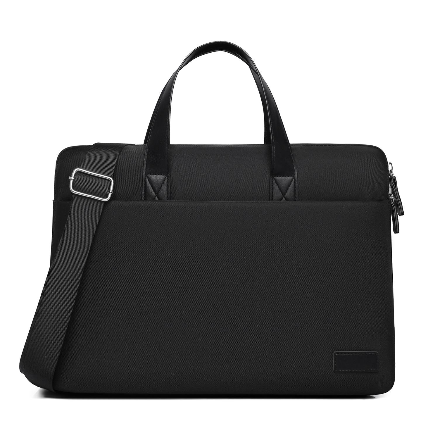 

TS JYL laptop bag,Shockproof Laptop Bag Air Cushion Crossbody Lightweight Bag OneSize чёрный