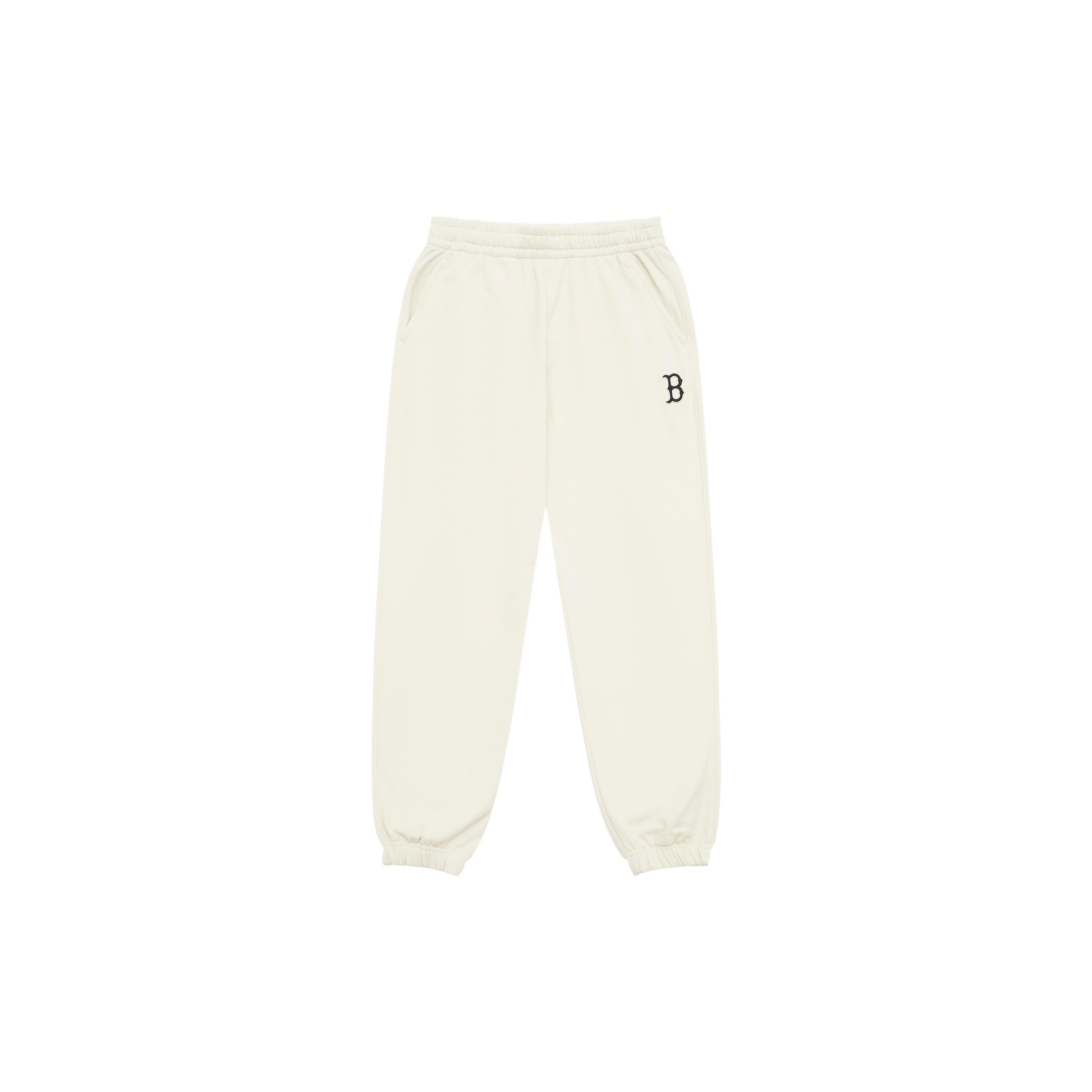 

New MLB Boston Red Sox Basic Collection 24FW Knitted Sports Pants Unisex Dark Cream 3APTB0244-43CRD L