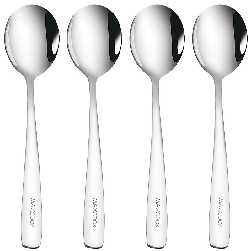 MAXCOOK 304 Stainless Steel 4-Piece Spoon Set