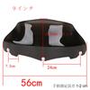 YIBO Wind Deflector Windshield for Harley Touring Glide FLHT/FLHX (2014-up) Motor Fairing Windshield Accessories (Smoke, 9)