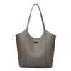 Elegant Women's Handbag Quality Leather Top-Handle Bag Ladies Solid Color Shoulder Crossbody Bag Casual Tote Purse Messenger Sac