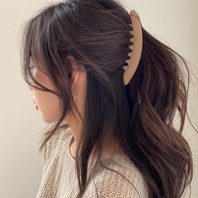 Presilhas de Cabelo Banana Sólidas Foscas Prendedores Grampos Grandes para Cabelo Feminino Grampos de Cabelo Meninas Rabo de Cavalo Acessórios de Cabelo Headwear de Leopardo