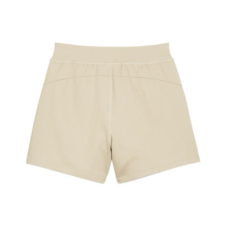 Puma Mid Rise Elastic Waist Flared Casual Shorts Women shorts Off-White 627876-90