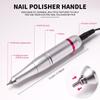 New 204 Portable Electric Nail Drill & Manicure Set with Dust Brush