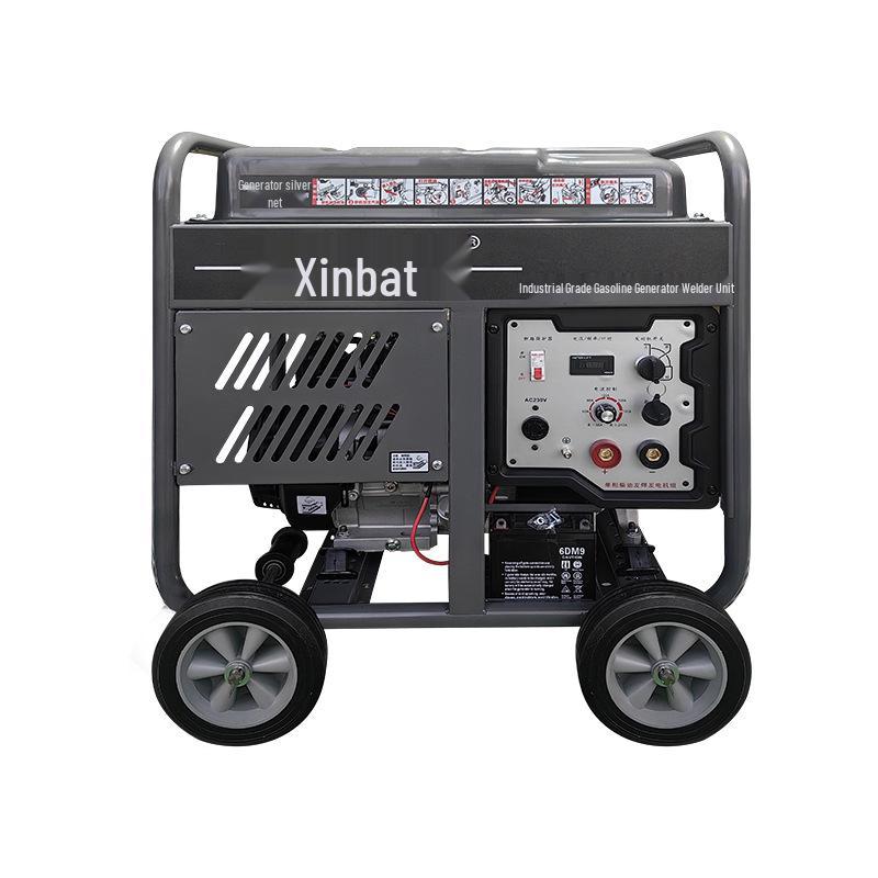 Xinbate Industrial Gasoline Generator Welder, 192 Power, 300A, 5-8 KW, 4.0 Welding Rod