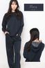 factory Loungewear Pajama Hooded Long Wide Leg Plus Perfect for Relaxing and Relaxing Size Y's Women's Set, Sweatshirt, Sleeves, Pants, Sizes, Soft,