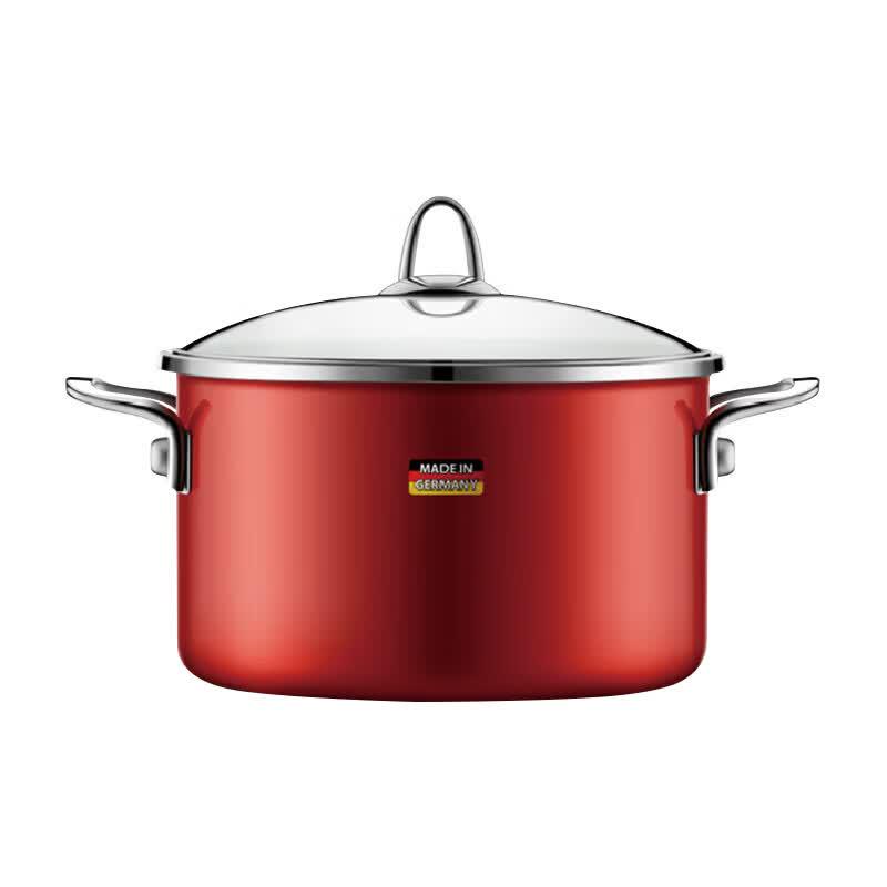 Deselangjiateli 24cm Enamel Deep Stew Pot