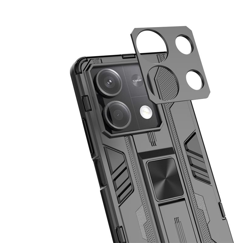 Pro Redmi Note 13 4G Pouzdro Luxusní Nárazuvzdorné Brnění Pouzdro na Telefon Pro Xiaomi Redmi Note13 Note 13 4g Magnetický Stojánek Zadní Kryt