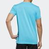 Adidas Neo X Pokémon Collaboration Round Neck Fitted Straight Short Sleeve T-Shirt Men Tops Blue FM0325