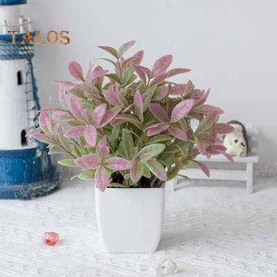 Simulated Bonsai Easy To Maintain Ornaments Multicolor Beautiful Indoor Greenery Artificial Potted Plant Bedroom Accessory