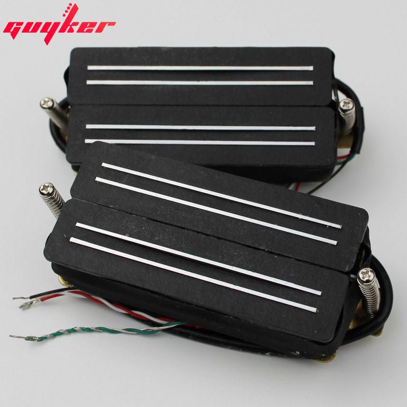 A Set Of High Power Guitar 67 String Pickup Humbucker Pickup Black