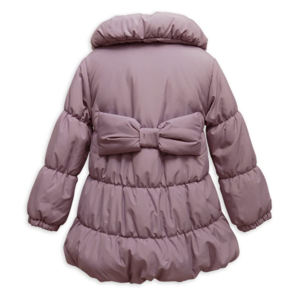 Ashbury Padded Coat with Back Angel 150cm Kids' Outerwear, Ribbon, Jacket, Children's Coat, Coat, Lavender, (632400)
