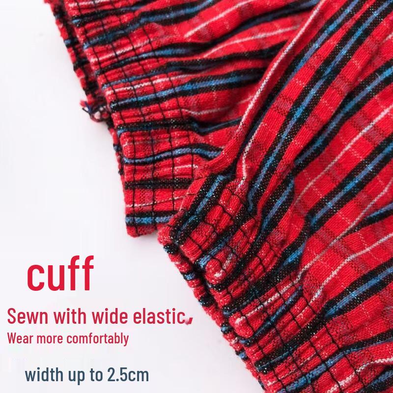 Yuexiang Cotton Plaid Kitchen Arm Sleeves