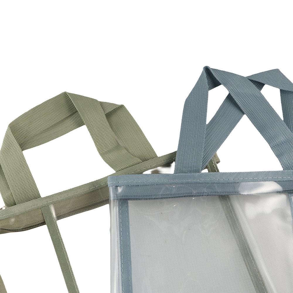 180° Flat Spread Test Paper Storage Bag Handheld PVC File Bag Student Stationery