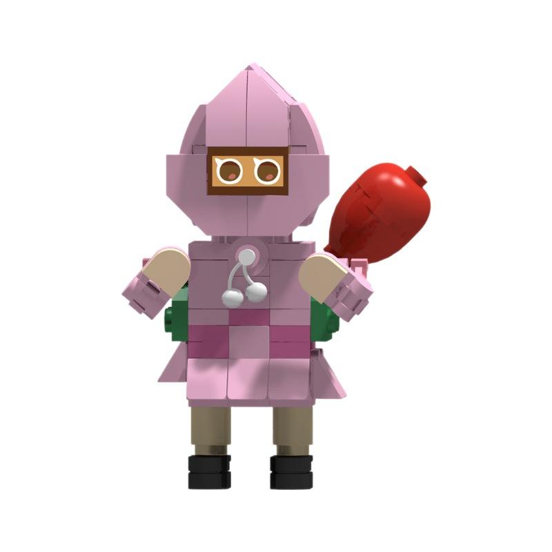 Building block Cookie Man Kingdom game peripheral assembly model toys