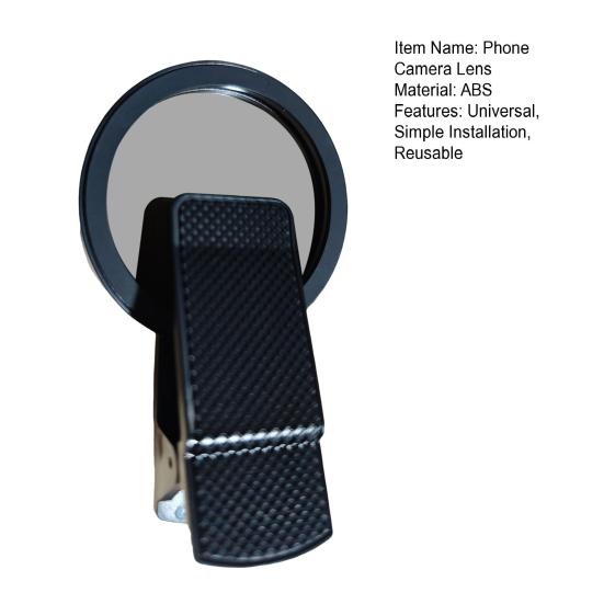 Phone Camera Polarized Lens Rotatable Design Simple Installation Professional Universal Clip Phone Camera Lens Attachment