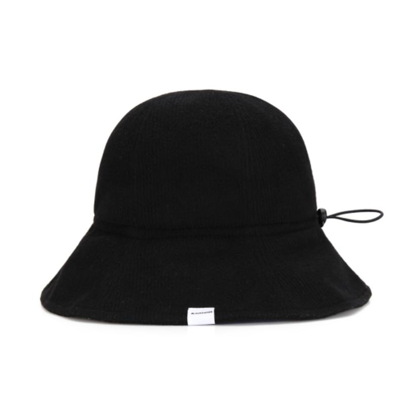 BLACK SANDS BK Winter String Bucket Hat_Black