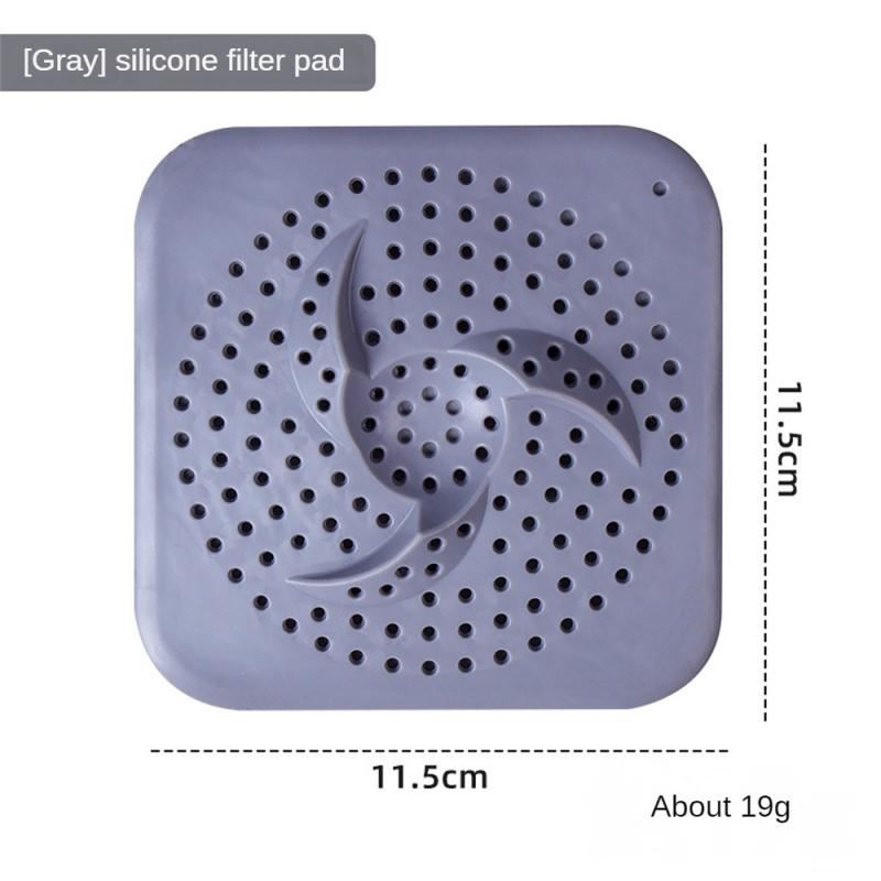 Bathroom Drain Hair Catcher Bath Stopper Plug Sink Strainer Filter Shower Smell Proof Shower Floor Siphon Drain Cover Kitchen