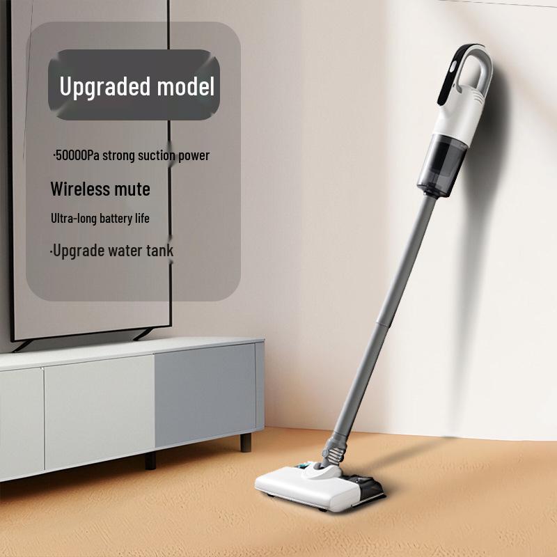 2025 Suction Wireless Vacuum Cleaner: Multifunctional Sweeping & Mopping with Water Tank, Handheld Design.
