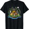 Cryptozoology Cryptic Creatures Bigfoot Mothunisex Werewolf T Shirt Vintage Comfortable Streetwear Stylish Soft Fashion