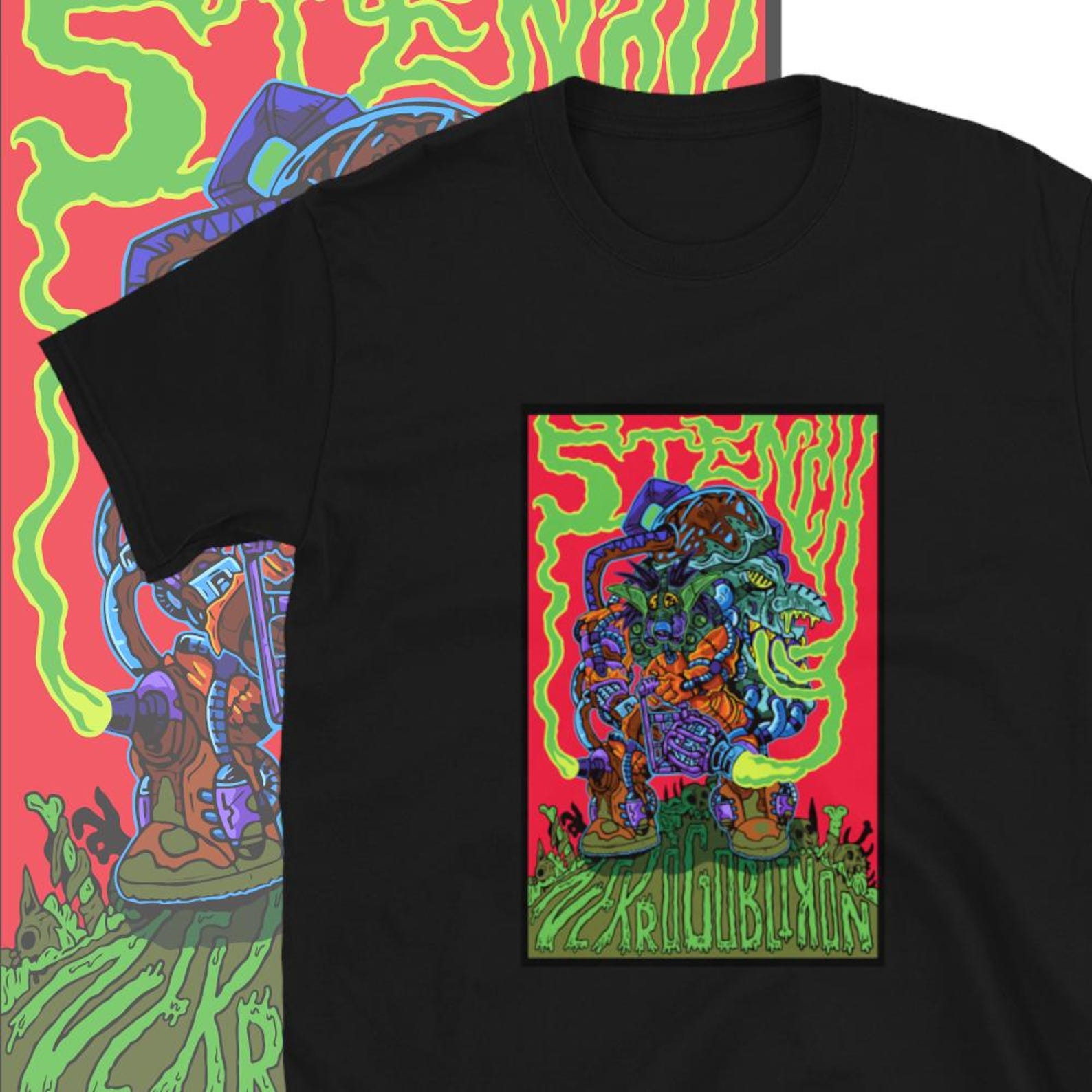 Nekrogoblikon T shirt Heavy Metal Clothing M