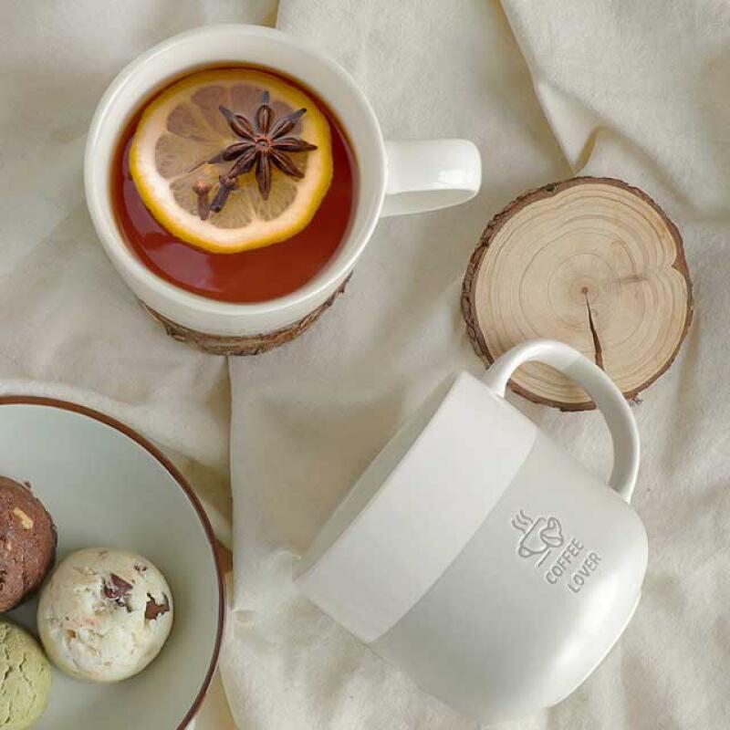 Ceramic mug, home cafe mug, housewarming gift, wedding gift Coffee Lover