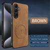 For Samsung Galaxy A06 A16 A36 A56 A07 A17 A37 A57 A15 A55 A14 A54 A52 A53 Case Magnetic PU Leather Protection Phone Back Cover