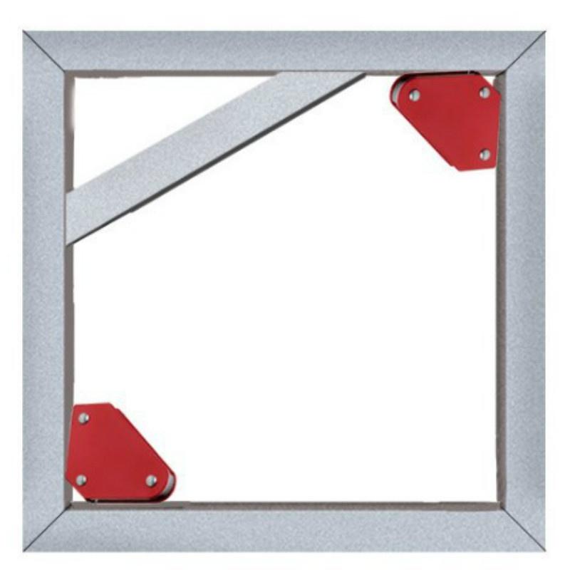 1/2/4/6 PCS 9LB Angle Soldering Locator Magnetic Magnet Corner Arrows Welder Welding Holder 45/90/135 Degree Angle Soldering Fixing Tool