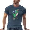 Ice Hockey Dinosaur TShirt graphic t shirts for man t shirts cotton 100 TShirt