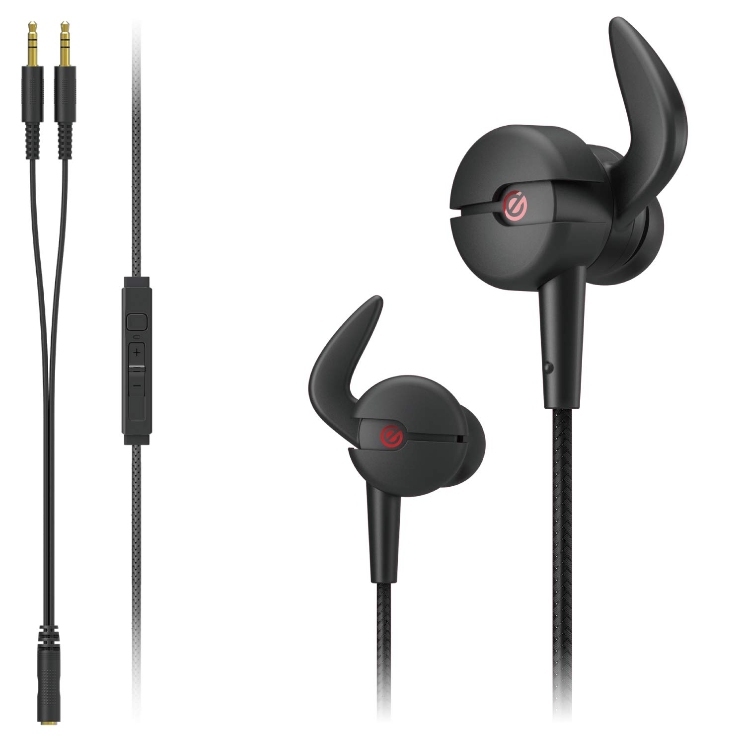 

ELECOM Gaming Headset Earphones Wired Black [ARMA] HS-ARMA30EBK