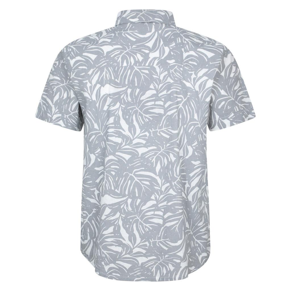 Mountain Warehouse Mens Tropical Short-Sleeved Shirt