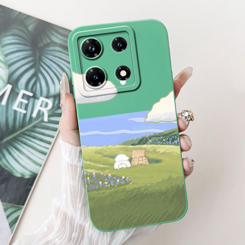 For Infinix Note 30 Pro Case Infinix Note 30i Note30 30Pro 4G Cute Panda Rabbit Cartoon Soft Silicone Shockproof Phone Cases