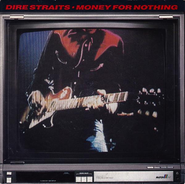 

7inch Record DIRE STRAITS - Money For Nothing DSTR10 Vertigo 1985 UK Rock Used