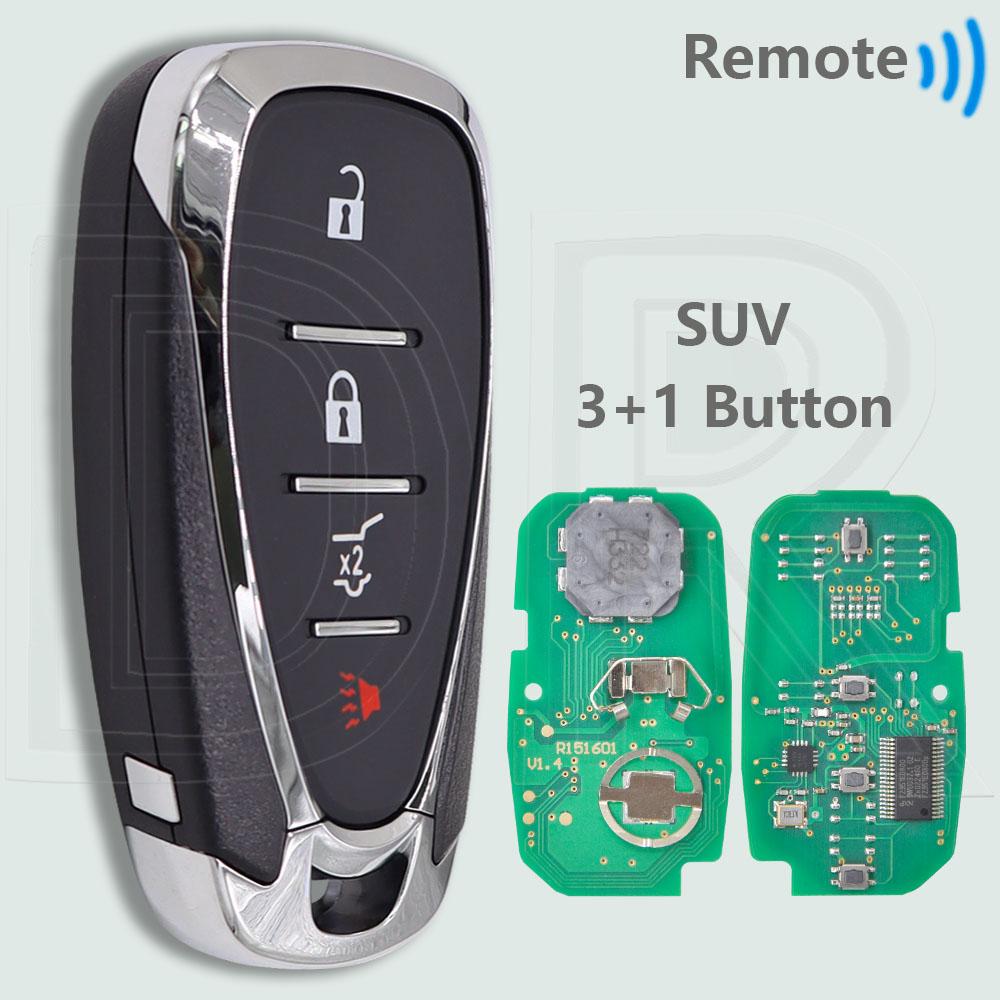 Clé de voiture télécommandée DR 315/433MHz avec puce ID46 Pour Chevrolet HYQ4AA HYQ4EA Malibu Cruze Spark Camaro Equinox Volt Blazer Traverse Sonic