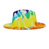 Dye Hat Tie Hip Hop Jazz Print Cap Sunshade Warmth Outdoor Gifts Breathable