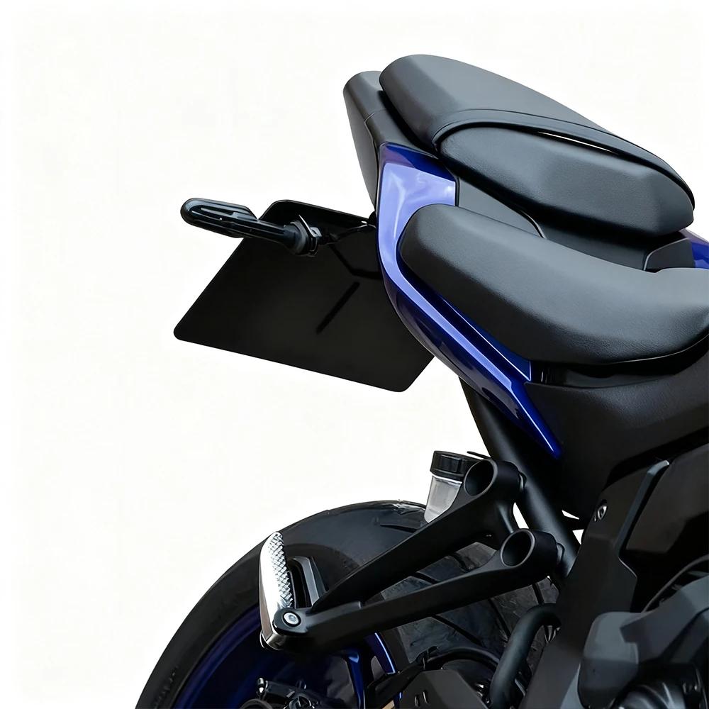 Motorcycle Rear Tail Tidy License Plate Holder for YAMAHA MT-07 2025 MT07 mt 07 Fender Eliminator Registration Plate Bracket Kit