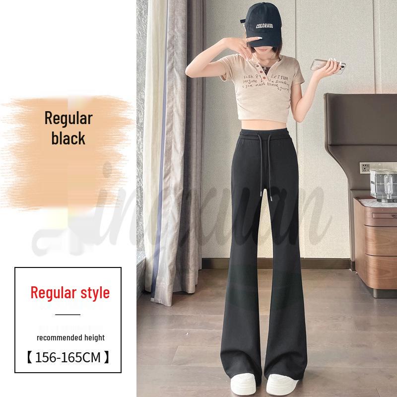 

2026 Spring/Summer High-Waist Flare Yoga Sweatpants for Women 2XL